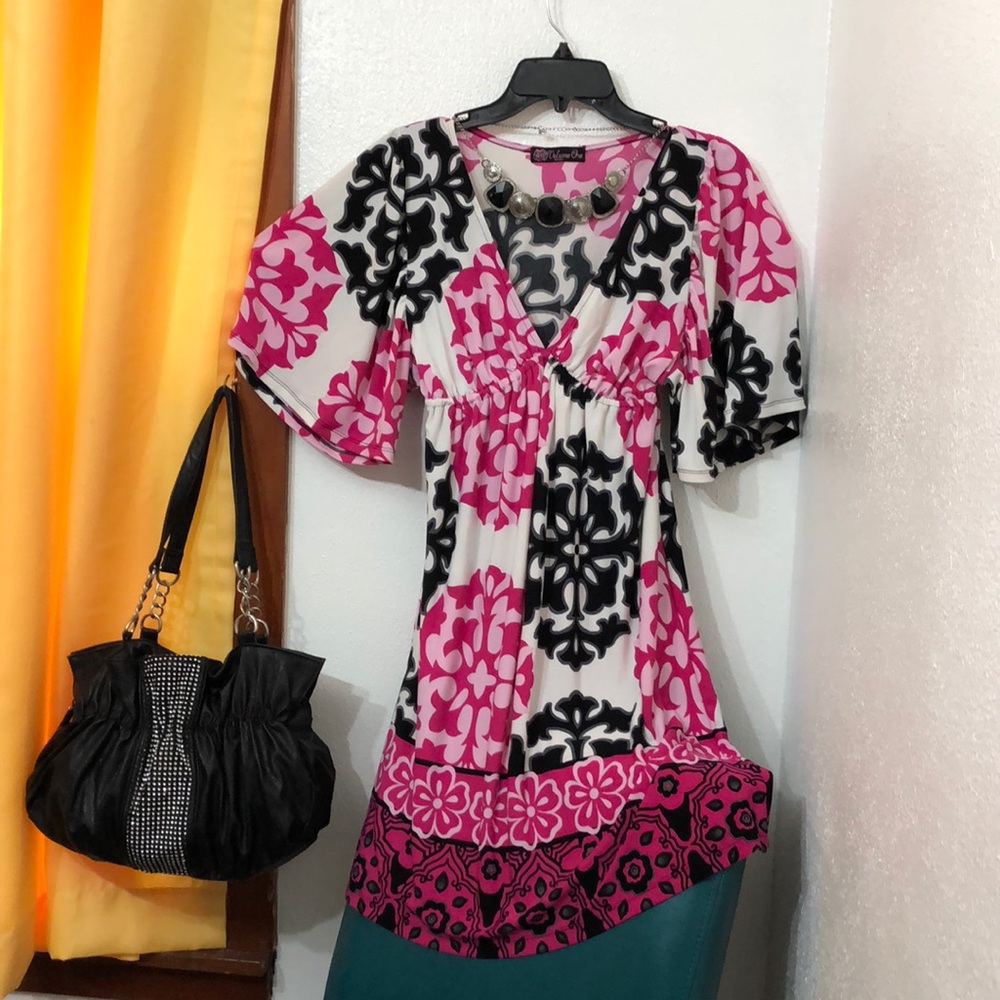 NWOT Sexy Lo-cut Slinky Dress